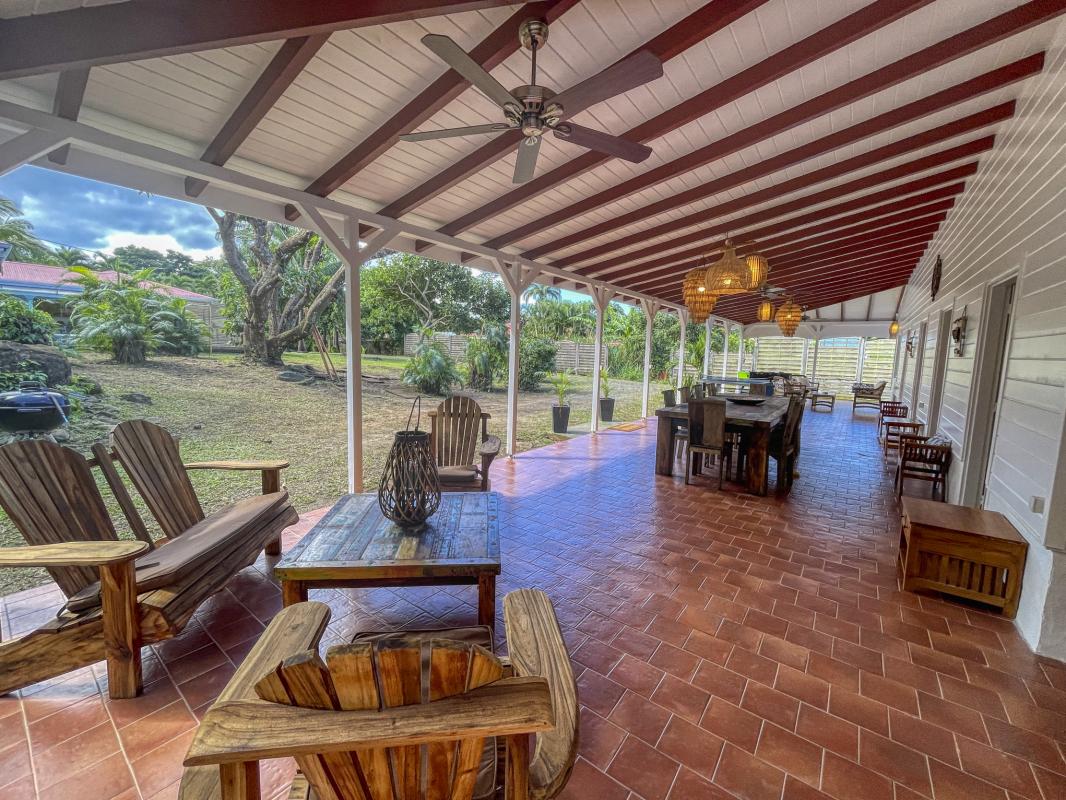 Location Villa 12 personnes Deshaies Guadeloupe-terrasse-6